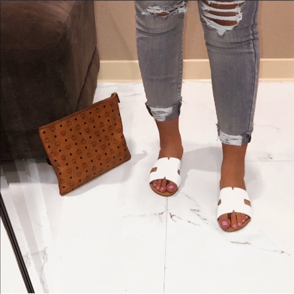 NEW Sofia Sandal- White - Picture 4 of 4